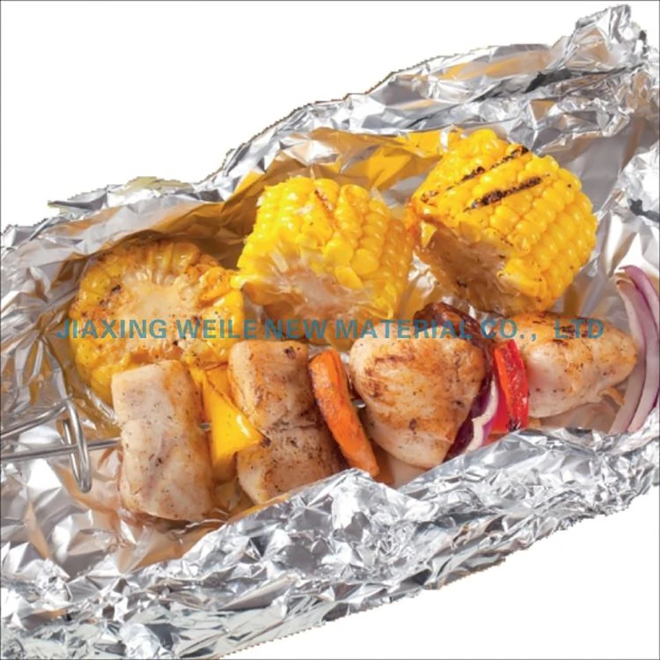Heavy Duty Aluminium Foil Roll Kitchen Wrapping Paper factory